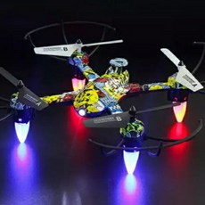 제이엔제이 인싸드론 H235 초보자 입문용 교육용 선물용 드론, 컬러풀, 1개