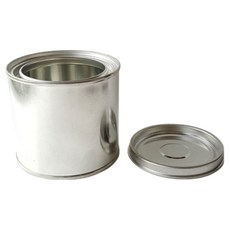 페인트마트 0.3리터 원형캔 공캔 깡통 1개라도 주문가능 깡통 철캔, 1개