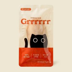 갸르릉 강아지 고양이 닭가슴살 부드러운 통살 간식 100p, 2kg, 1박스, 닭고기