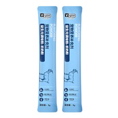 (BEST) 햄스터 토끼 친칠라 산양유 프로바이오틱 유산균 간식, 5g, 2개