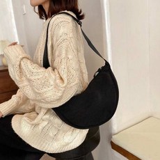 크로스백 smile 남녀공용 아동용 경량백 가방 반달 여행가방 나일론 보조가방 미니가방