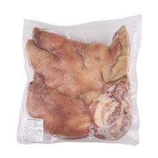 (도매) 국내산 삶은 돼지머리고기 한마리 약3kg 머릿고기수육 돼지국밥 순대국 재료 대용량, 1개, 3kg