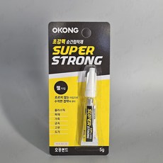 오공 순간접착제 슈퍼스트롱 젤타입 5g, 24개
