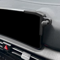 FICS 더 뉴 스포티지 NQ5 전용 차량용 핸드폰 마운트 거치대 우측, 1개, 블랙