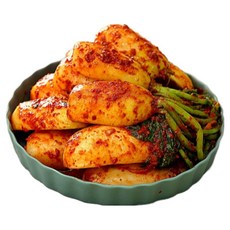 아삭하고 시원한 국산 초롱무김치, 1개, 2kg
