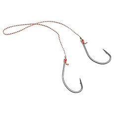 루웍스 LWT-195 킹대구라바 전용 어시스트 훅 PE10호 라인 20cm, 5개, 3개입