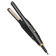 Mochae 숏컷고데기 5단계 추천 온도조절 고데기 매직기 전문가용 미용실 휴대용 세라믹패널 짧은머리고데기, 블랙