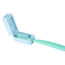 레빗 치카 스퀘어 UV-C 휴대용 칫솔 살균기, 기본 커버, 화이트