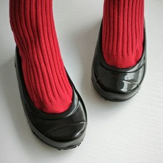 [아기 여름 고무신 세트] 깔창 포함 + 빨간양말 구성 _ 통기성UP 전통 실외화 등원 필수템