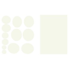 아싸레 성인 패딩 수선 패치 어린이 의류 수선 테이프, 1개, 아이보리세트(2장)