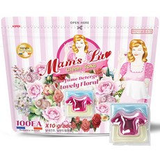 맘스럽 클린톡스 10배고농축 국내산기술력 특대용량 캡슐세제 프로방스 실내건조형 프리미엄 프랑스고급향수 타입, 1개, 100개입