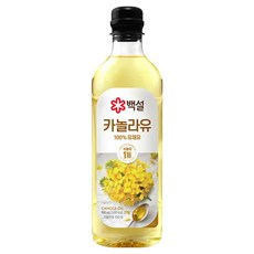 백설 카놀라유, 900ml, 2개