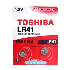 도시바 수은전지 LR41 2입 1.5V 25mAh, 1개, 2개입