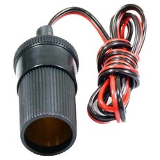 차량용 시거잭 소켓 1구 암 DIY용 부품 자동차 전기 용품, 1개