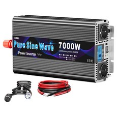 7000W 인버터 순수정현파 12V 220V 한국형 차량용 캠핑 전원 변환기 고용량 정현파 HOULI, 1개 자동차용품/RV/아웃도어 반품 최저가 233,910원 로켓배송