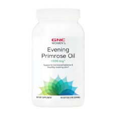[GNC] 우먼스 달맞이꽃종자유 1300 mg 90 소프트젤, 1개, 90정