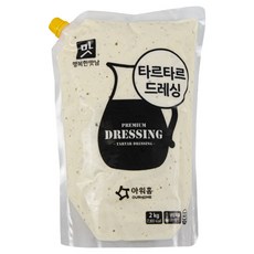 업소용 가정용 대용량 타르타르드레싱소스 생선까스 새우튀김소스, 1개, 2kg