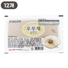 대신물산 우무채 우뭇가사리 한천 우묵, 12개, 250g