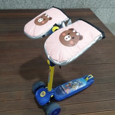 아기 킥보드 장갑 겨울 방한 자전거 곰돌이 퀵보드 장갑 핸드워머