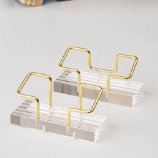 다데이 아크릴 탁상 베스트 명함꽂이, 1개, 아크릴B