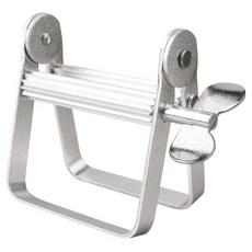 소스 물감 알뜰 알루미늄 스텐 치약짜개 E타입 소형, 1개, 실버