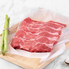 [농협안심한우] 1등급 한우 샤브샤브용 소고기 600g, 1개