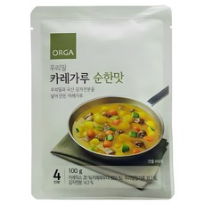올가홀푸드 우리밀 카레가루 순한맛, 100g, 1개