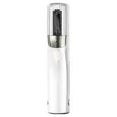 AOSS 무선 손상모 헤어트리머 LED 셀프컷팅기, 화이트