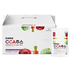 연세대학교 연세생활건강 연세백세 CCA주스(양배추 당근 사과), 60개, 70ml
