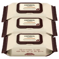 칼미아 오트밀 테라피 클렌징티슈, 120매입, 3개