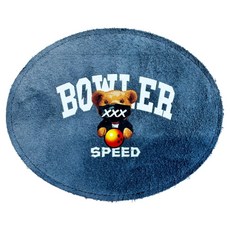 타원형 가죽볼타올 곰돌이2번, 1개, 색상랜덤