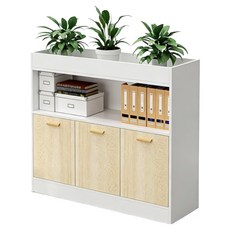 사무실수납장 서류정리함 화조 파티션 서랍장, 우드(120cm)