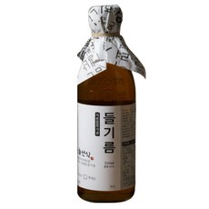 오늘선식 저온압착 들기름 국산, 1개, 350ml