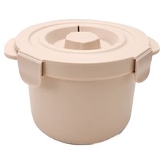 칼로라이트 당내리 저당밥솥 트레이 전자레인지 미니 자취생 밥통, 저당밥솥1개, Cream