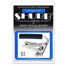 셔브 기타카포 통기타용 일렉기타용 Shubb Capo C1, 1개