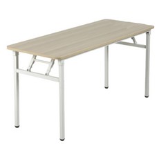 나인홈 밀키 절탁자 사무용 접이식 테이블 입식책상 1200x450, 퓨어비치