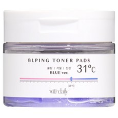 컬러체인지 블핑토너패드 홍조 쿨링 블루 버전 70ml, 1개, 70매입