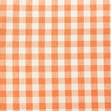 체크원단 면 멜란지 선염 워싱 대폭 빈티지 체크천 스트라이프 54종 한마, 436-4 오렌지 체크, 1개