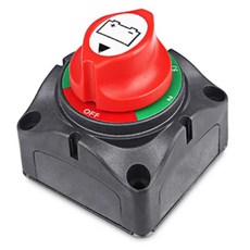 락모터스 차량용 275A 킬스위치 배터리 전원 차단기 차단 방전방지 무버, 275A킬스위치, 1개