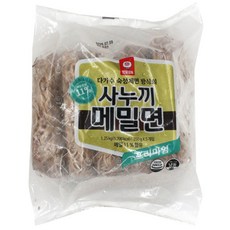천일식품 천일 프리미엄 사누끼 메밀면 1.25kg (250g*5) 냉동 메밀소바, 3개