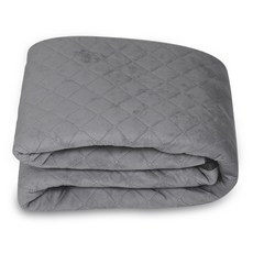 한일의료기 탄소 전기요 전기매트 국내생산 워셔블 극세사 그레이 온열매트, 대(135 x 175 cm)