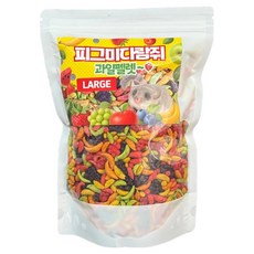 피그미다람쥐 과일펠렛 라지 / 피그미다람쥐 사료, 1개, 500g