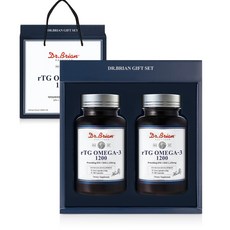 Dr.Brian ROETTGER rTG Omega-3 1200魚油膠囊禮盒組, 180顆, 2罐