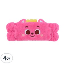 碰碰狐洗臉髮帶, 4個, 碰碰狐
