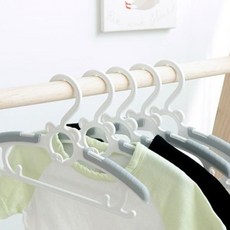 포그망 논슬립 길이조절 아기 유아 어린이 옷걸이, 포그망_그레이, 20개