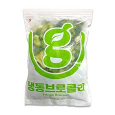 그린포켓 냉동 손질된 브로콜리 야채 채소 대용량 업소용, 1개, 1kg