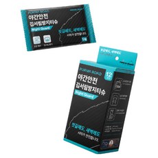 김서림방지티슈 차량김서림방지 12매 낱개포장 앞유리김서림제거 비오는날 새벽출발 자동차김서림방지티슈, 12개, 8g