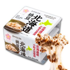 NonGMO 훗카이도 프리미엄 낫또 일본 음식 식품 간식, 1개, 2.4kg