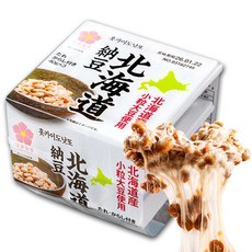 가젠 NonGMO 훗카이도 프리미엄 낫또 일본 음식 식품 간식, 18개, 40g