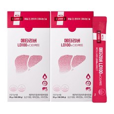 메타리버 LD100 레몬밤단델리온 액상 간건강 지방간영양제, 4개, 15회분